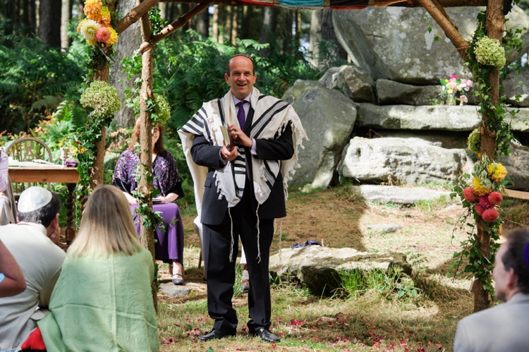 Outdoor, rustic, relaxed Jewish wedding, full of handmade and DIY details, at The Bivouac, Swinton Park, North Yorkshire, UK