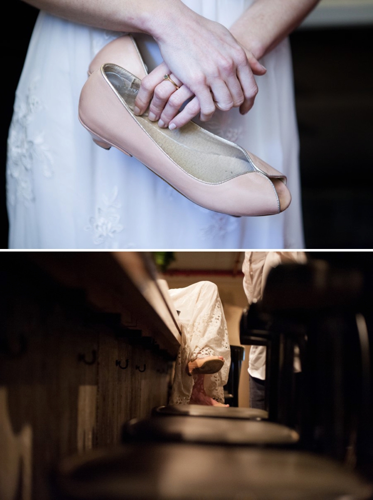 Beer factory wedding