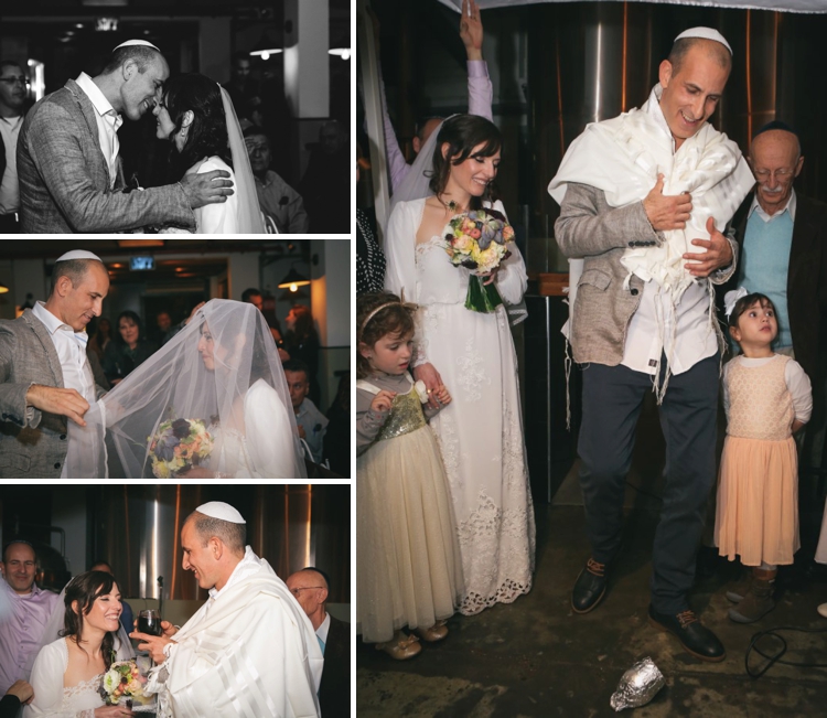 Beer factory wedding