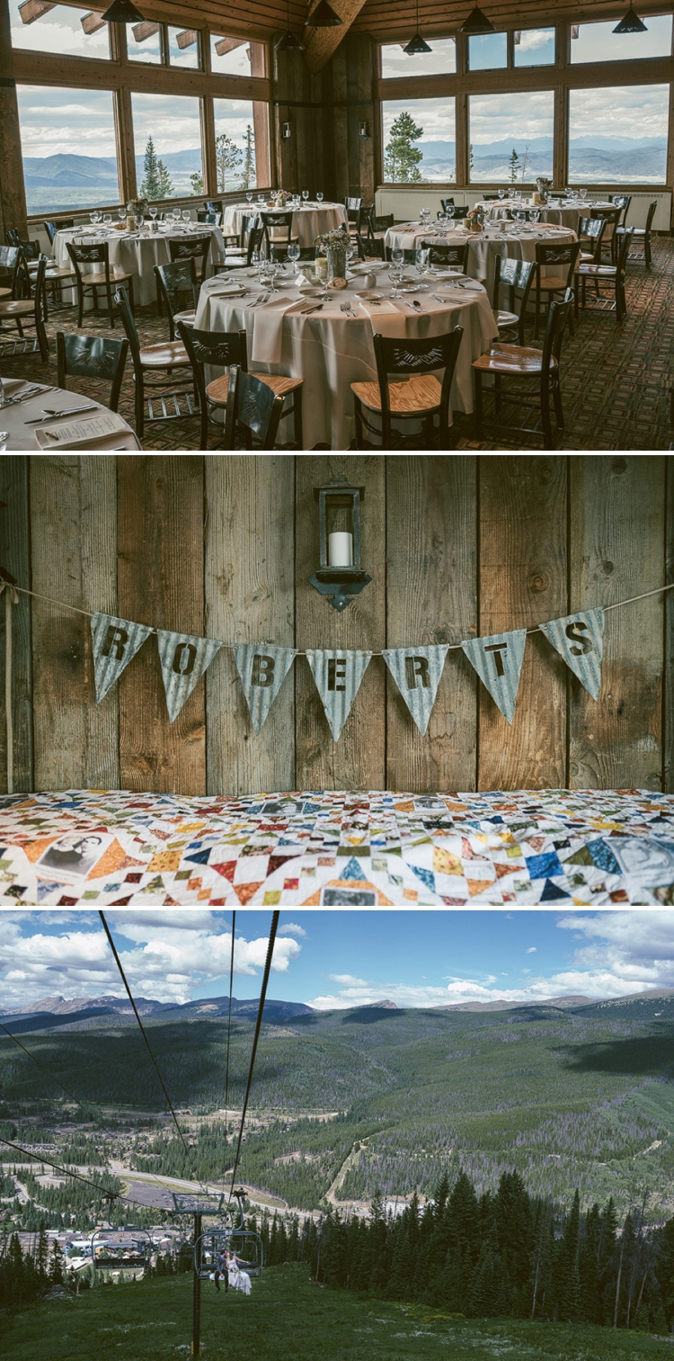 Colorado mountain Jewish wedding