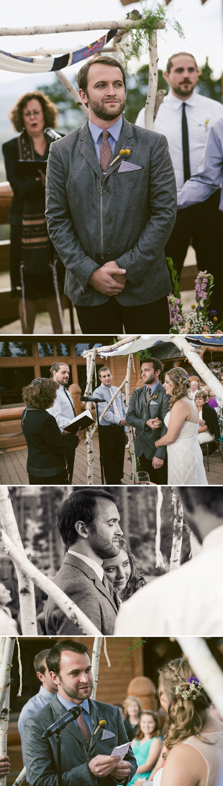 Colorado mountain Jewish wedding
