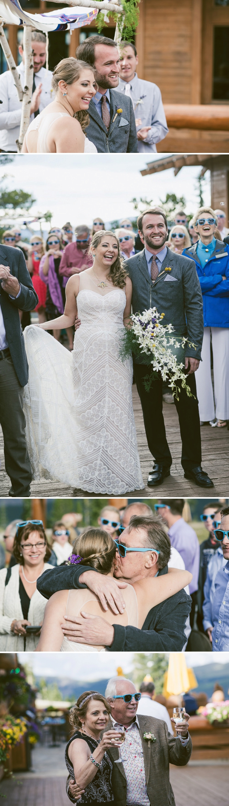 Colorado mountain Jewish wedding