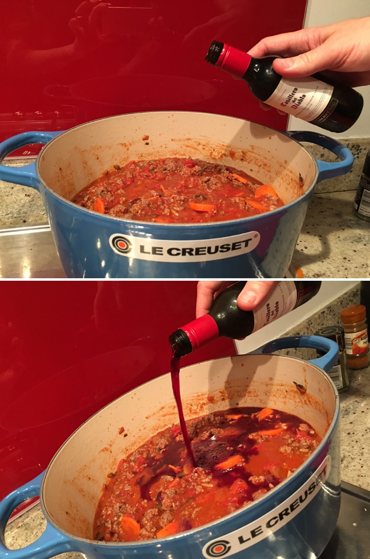 Spaghetti bolognese recipe