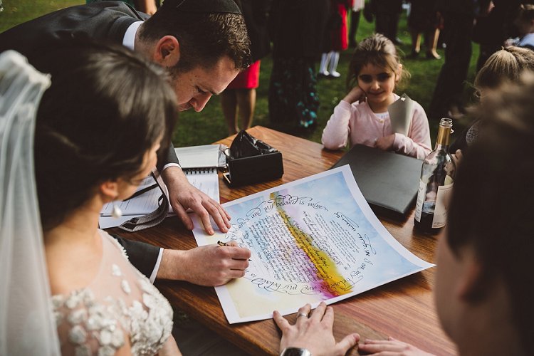 Jewish Wedding Bendooley Estate New South Wales Australia