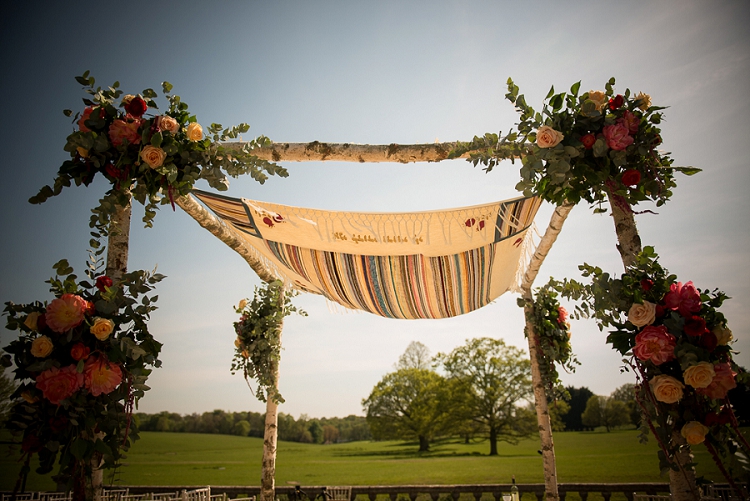 Jewish wedding chuppah