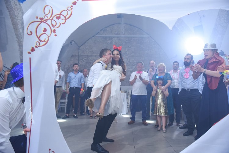 Jewish wedding Hamam, Old Jaffa, Israel