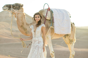 Elopement in the desert in Marrakech