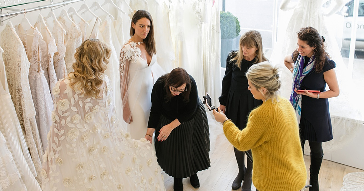 Facebook Live Catch Up: Luxe Wedding Dress Trends for 2018/19  Live from  Mirror Mirror London - Smashing the Glass | Jewish Wedding Blog
