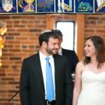 An Amy Kuschel Bride for a Jewish Wedding at the American Visionary Art Museum, Baltimore, Maryland, USA