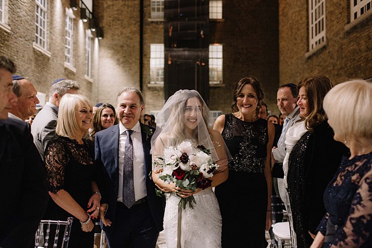 Jewish wedding Hackney Town Hall London UK