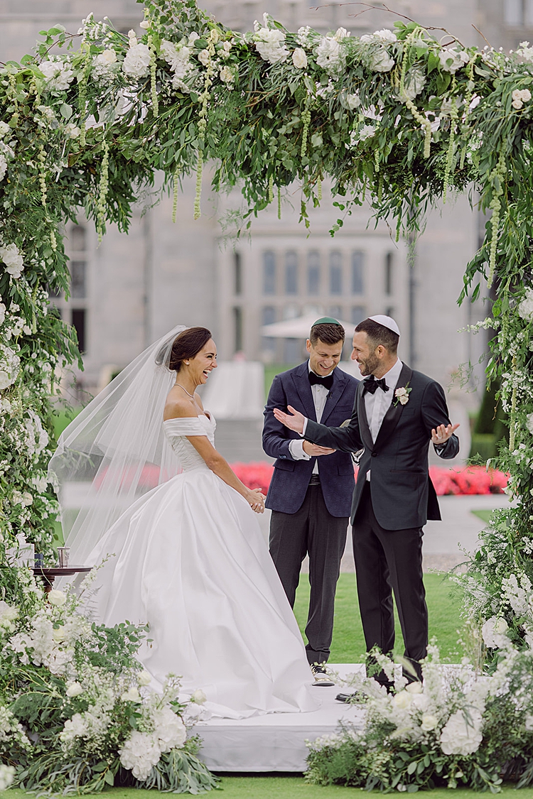 Emily and Ryan, Adare Manor, Ireland
