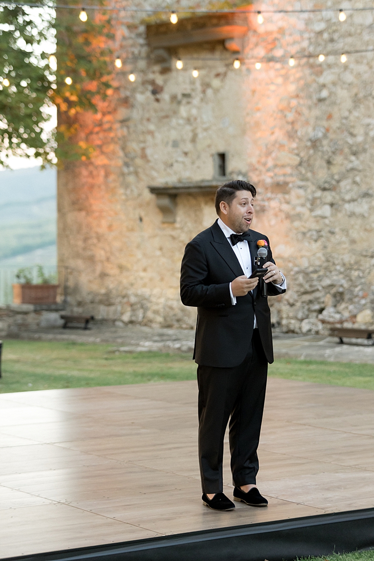 Danielle and Greg, Castello di Meleto in Gaiole, Chianti,Tuscany, Italy