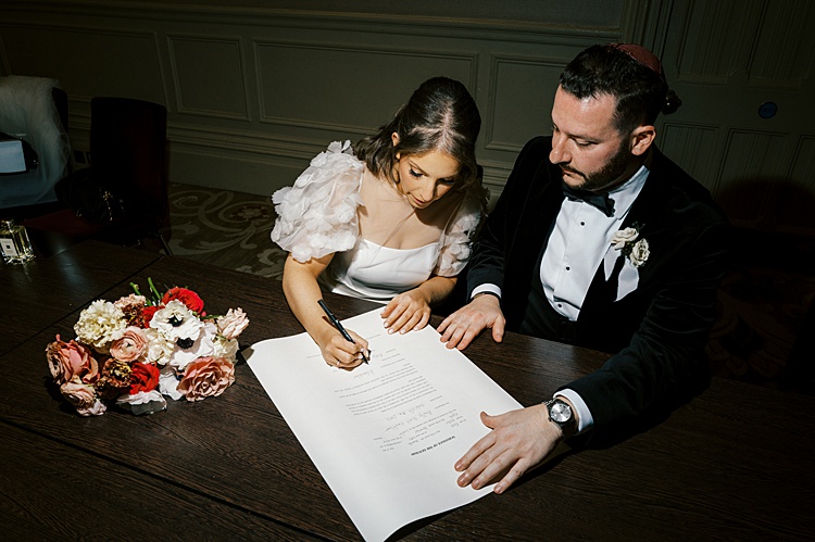 Gaby and Brad, St Pancras Renaissance, London, UK