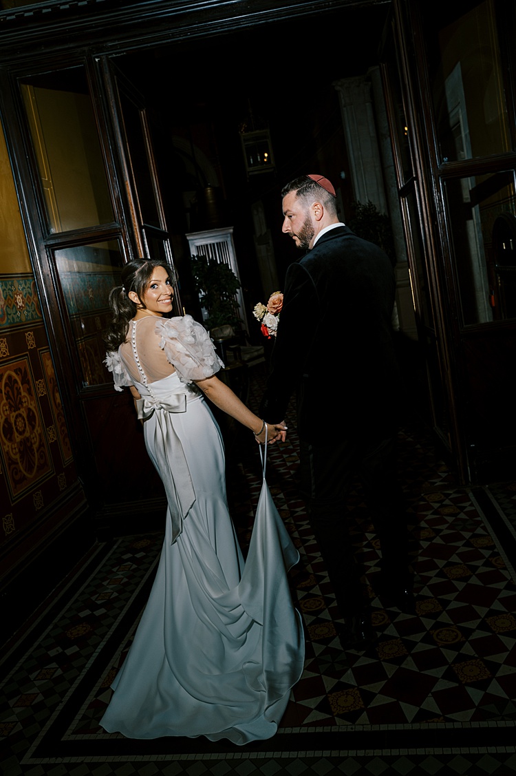 Gaby and Brad, St Pancras Renaissance, London, UK