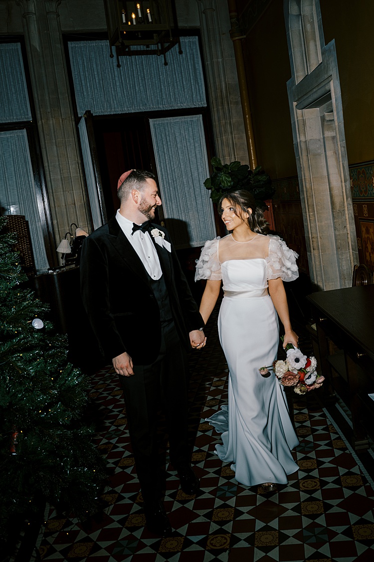 Gaby and Brad, St Pancras Renaissance, London, UK