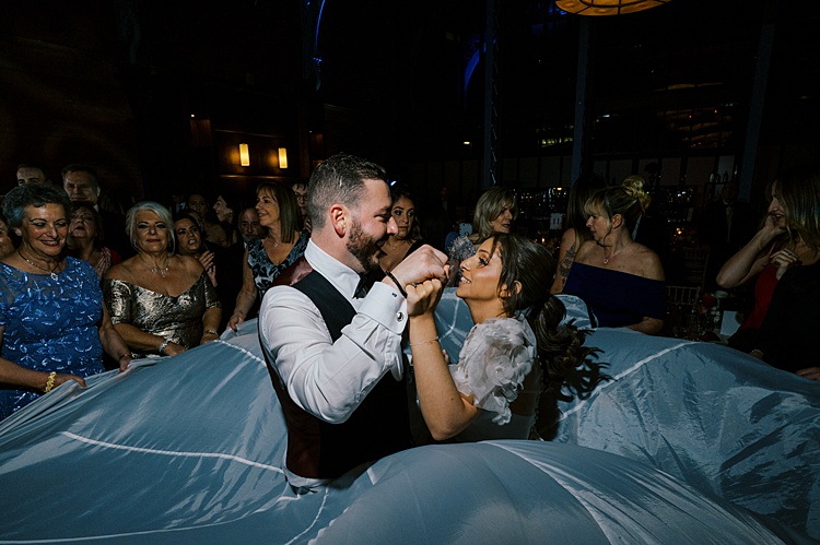 Gaby and Brad, St Pancras Renaissance, London, UK