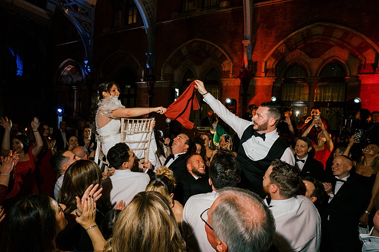 Gaby and Brad, St Pancras Renaissance, London, UK