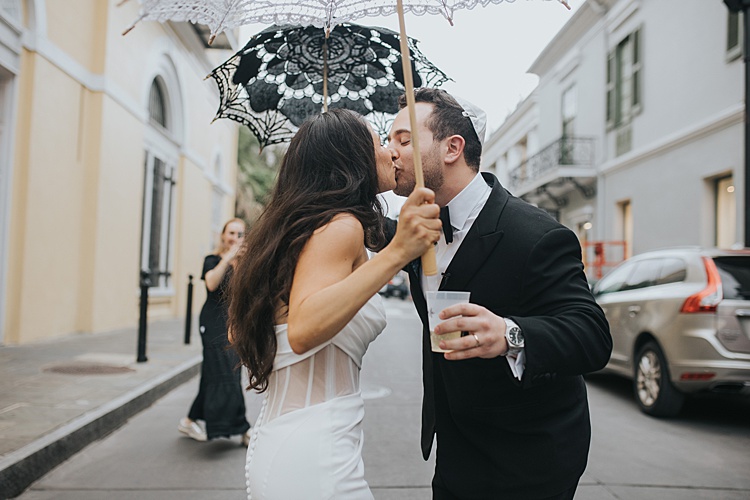 Danielle and Drew, Latrobe's on Royal, New Orleans, USA