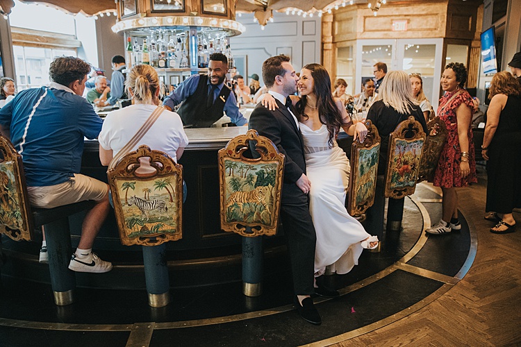 Danielle and Drew, Latrobe's on Royal, New Orleans, USA