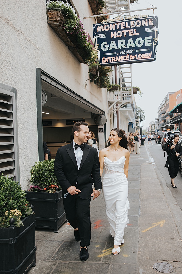 Danielle and Drew, Latrobe's on Royal, New Orleans, USA