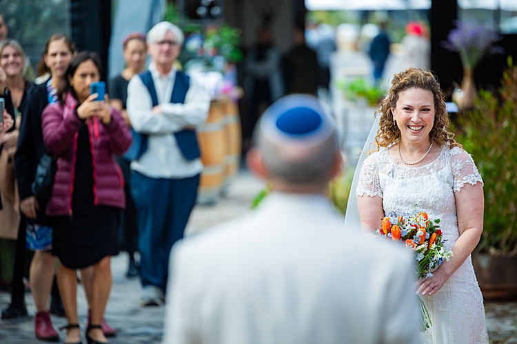 Noa and Laurence, Psagot Winery, Sha'ar Binyamin, Israel