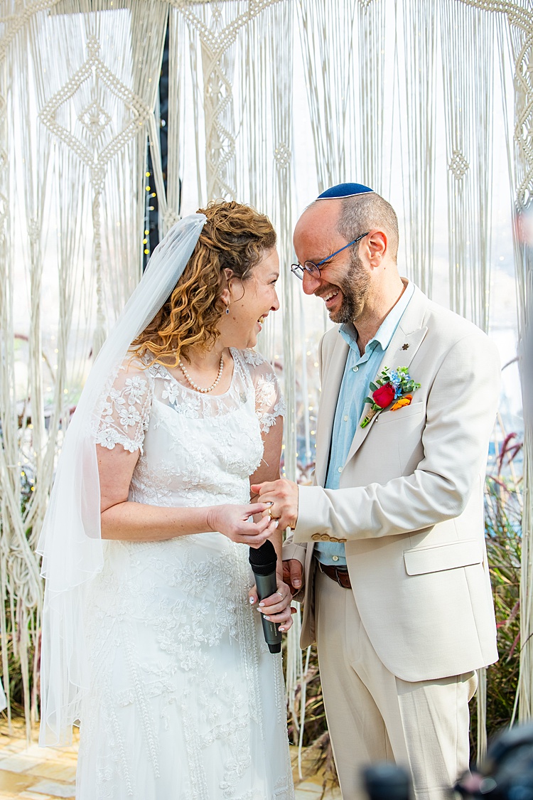 Noa and Laurence, Psagot Winery, Sha'ar Binyamin, Israel