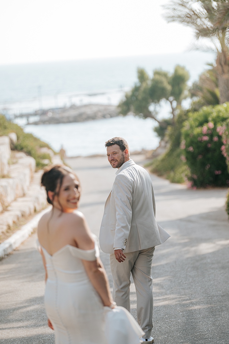 Kelly and Guy, Al HaYam, Sdot Yam, Israel