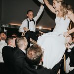 A Caroline Castigliano Bride for a Super Stylish Jewish Wedding with Shabbat Dinner Vibes at Kin House, Wiltshire, UK