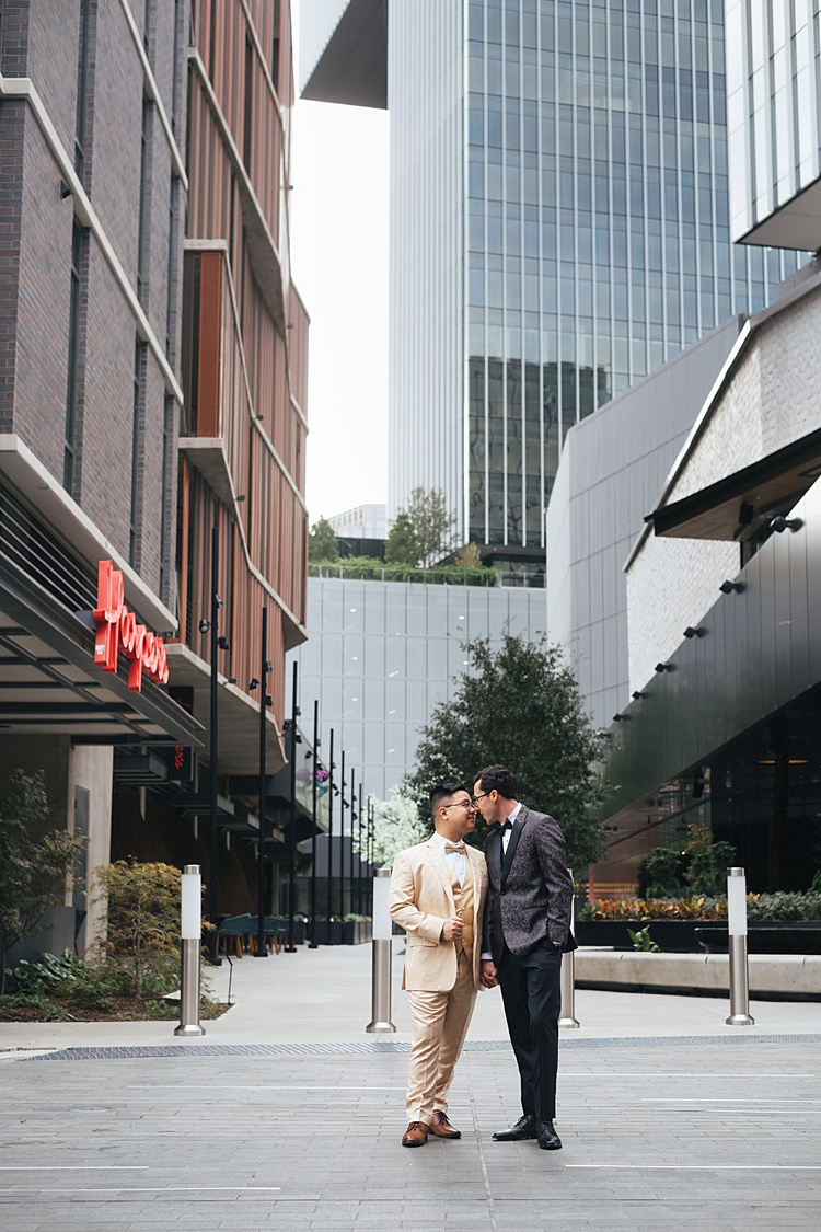 Adam and Thien, Hall of State in Fair Park, Dallas, Texas, USA