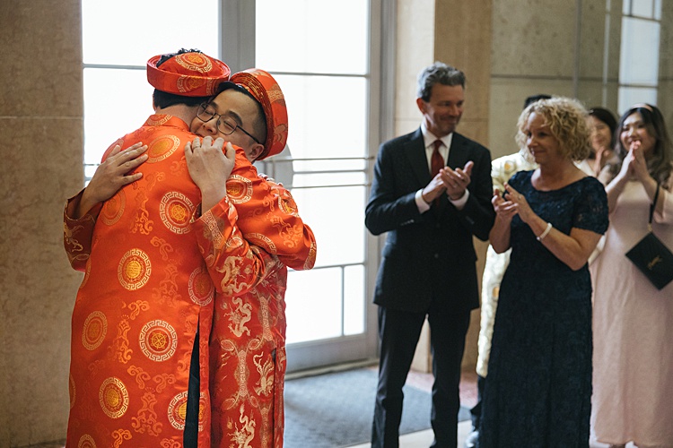 Adam and Thien, Hall of State in Fair Park, Dallas, Texas, USA