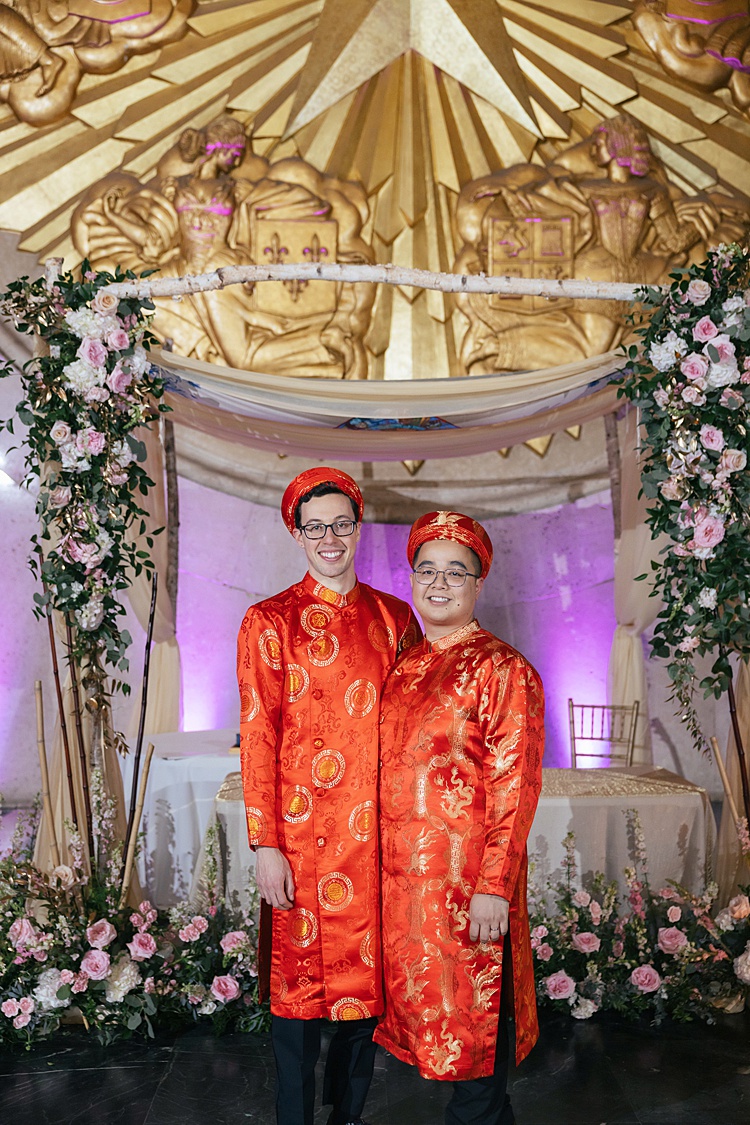 Adam and Thien, Hall of State in Fair Park, Dallas, Texas, USA