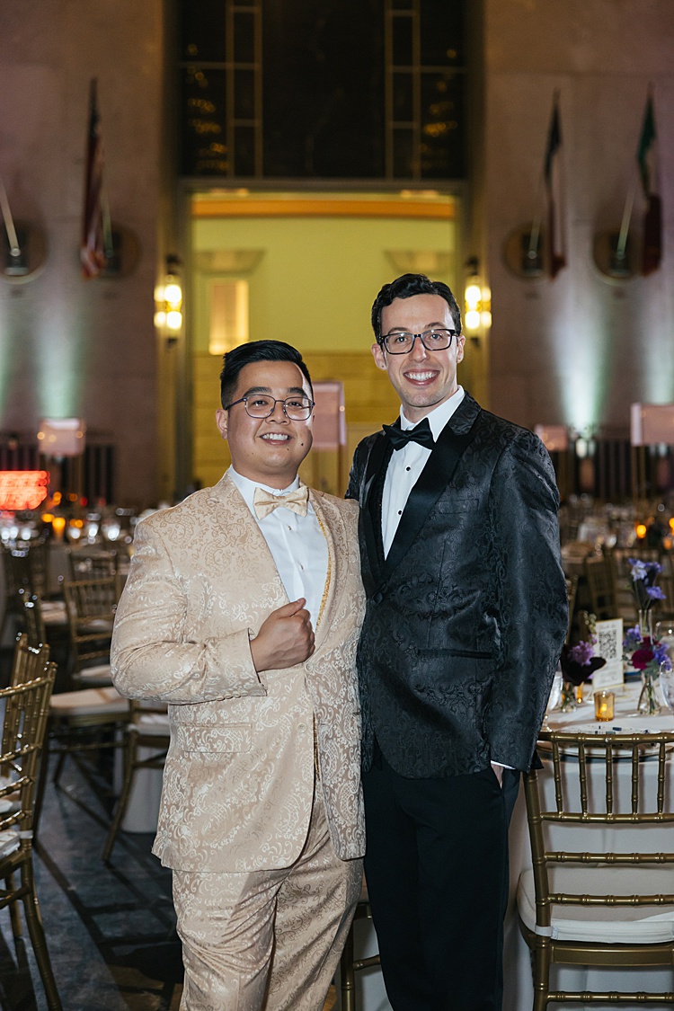 Adam and Thien, Hall of State in Fair Park, Dallas, Texas, USA