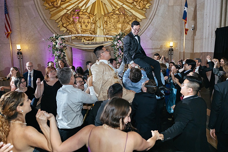 Adam and Thien, Hall of State in Fair Park, Dallas, Texas, USA