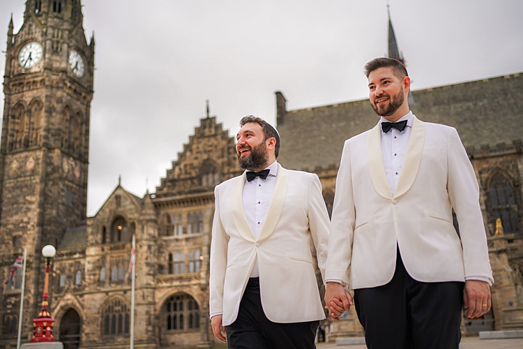 Jay and Michael, Rochdale Town Hall, Rochdale, UK
