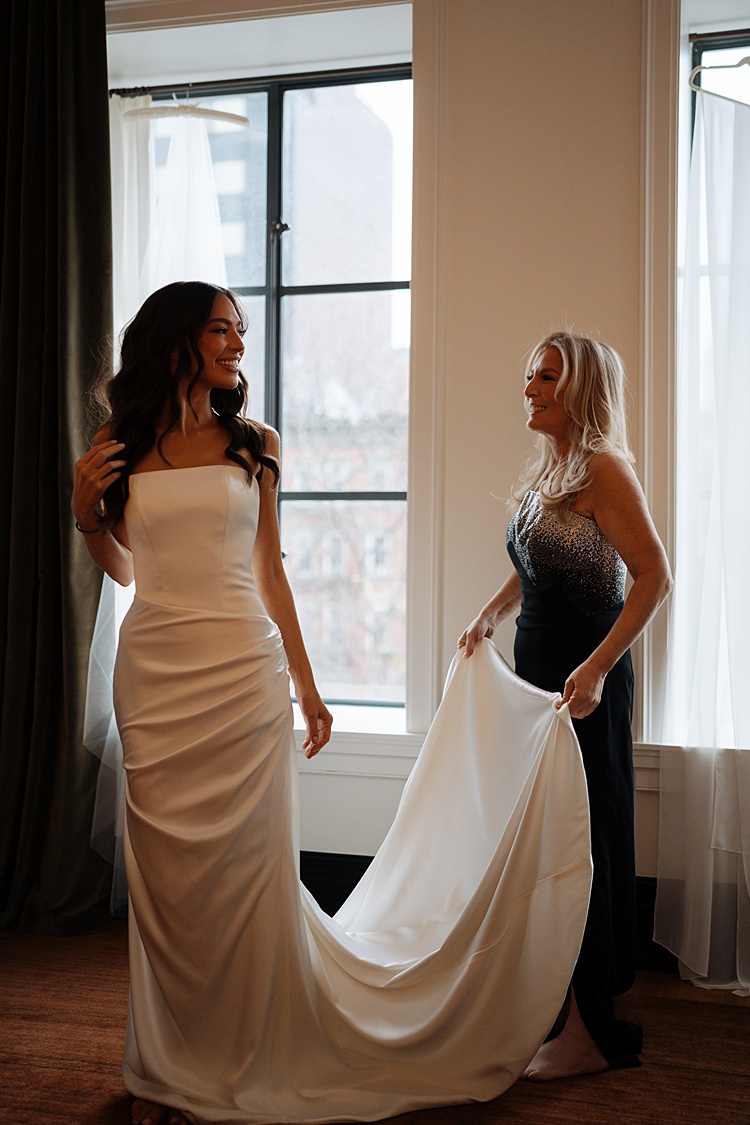Gabby and Daniyel, Nine Orchard Hotel, New York, USA