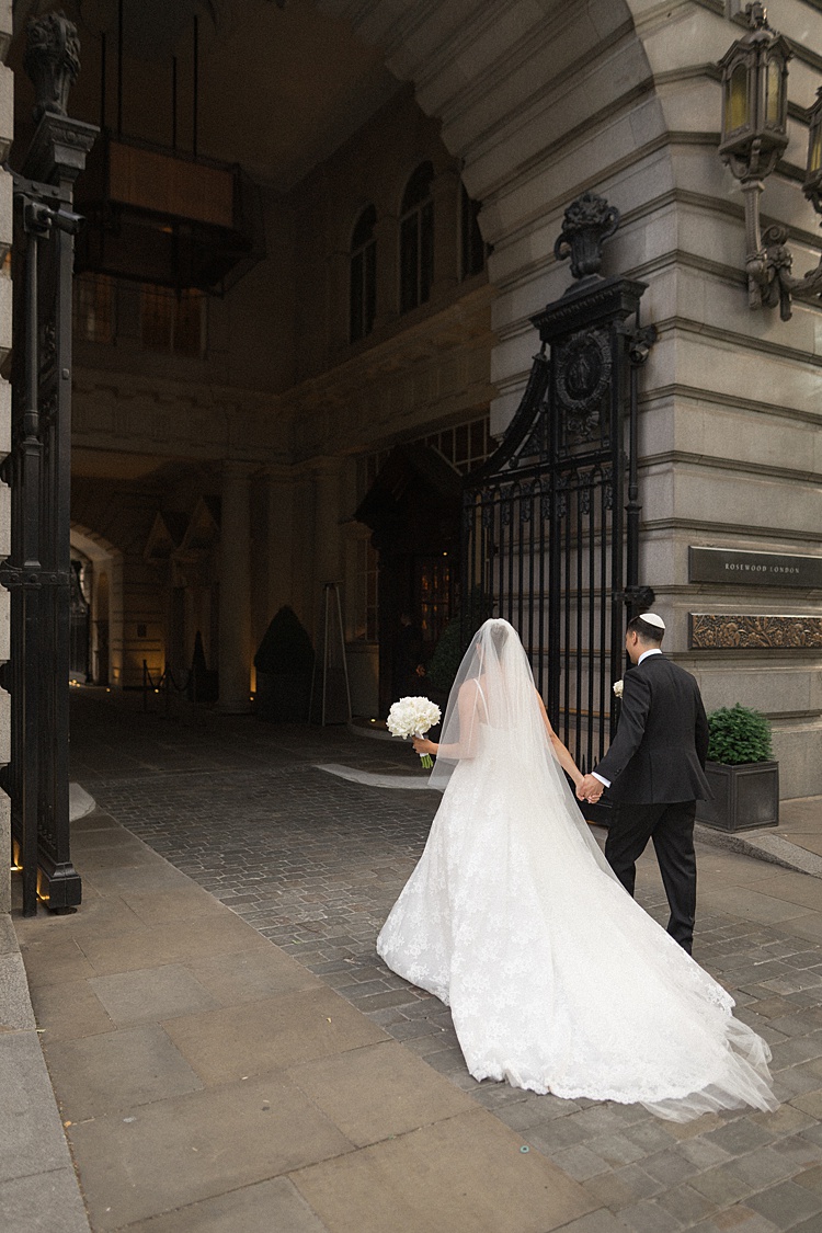 Natasha and James, Rosewood, London, UK