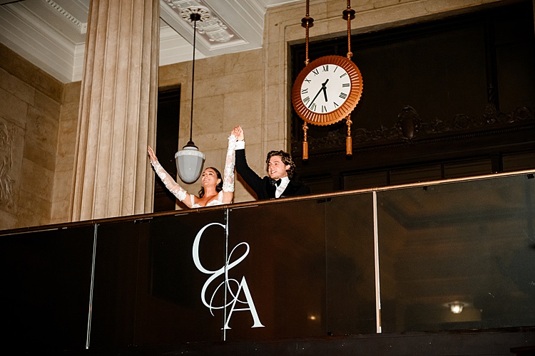 Claudia and Aaron, Banking Hall, London, UK