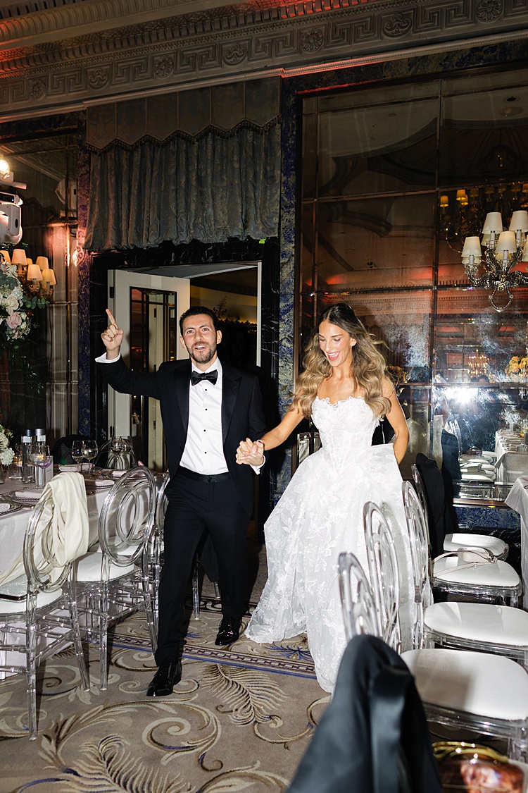 Jessie and Elliot, The Dorchester, London, UK