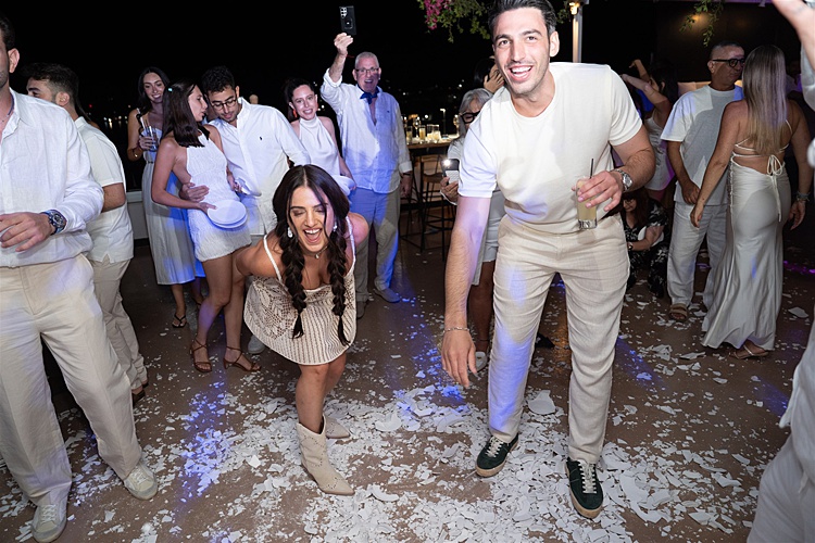 Adi and Amit, Nikki Beach Porto Heli, Porto Cheli, Greece