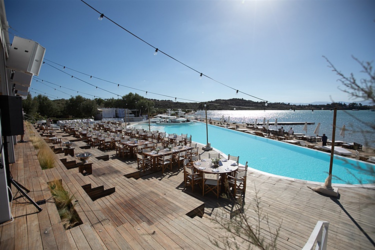 Adi and Amit, Nikki Beach Porto Heli, Porto Cheli, Greece