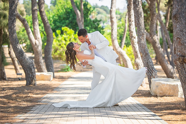 Diana and Craig, Caesar Yam, Caesarea, Israel
