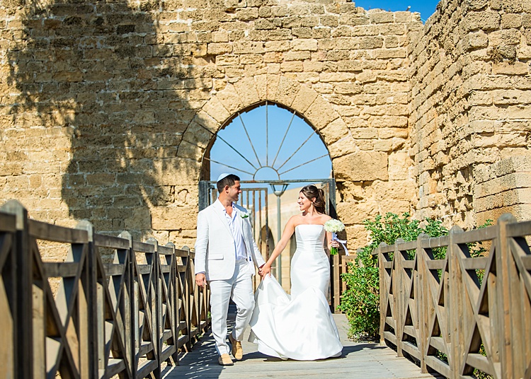 Diana and Craig, Caesar Yam, Caesarea, Israel