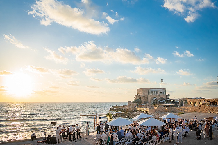 Diana and Craig, Caesar Yam, Caesarea, Israel