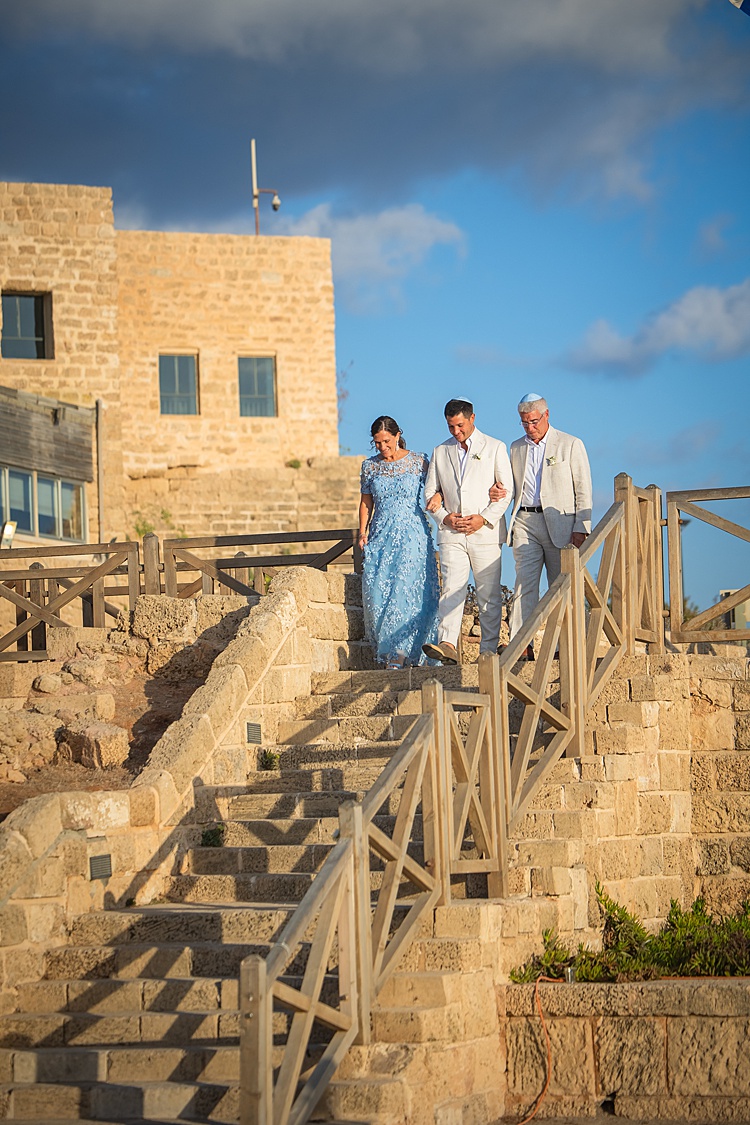 Diana and Craig, Caesar Yam, Caesarea, Israel