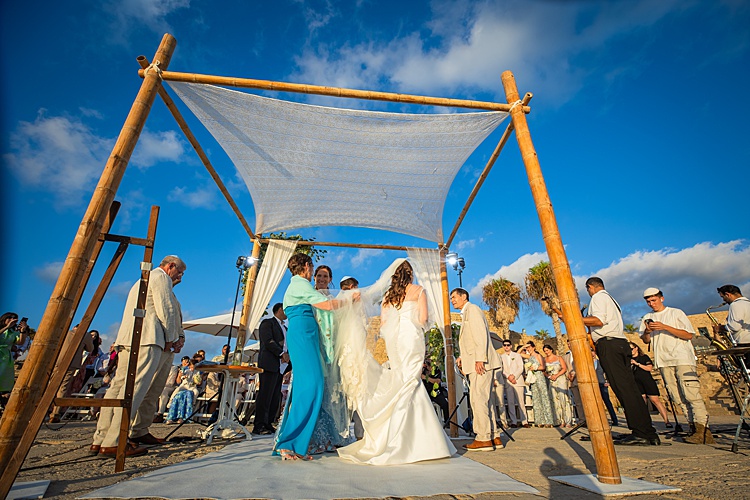 Diana and Craig, Caesar Yam, Caesarea, Israel