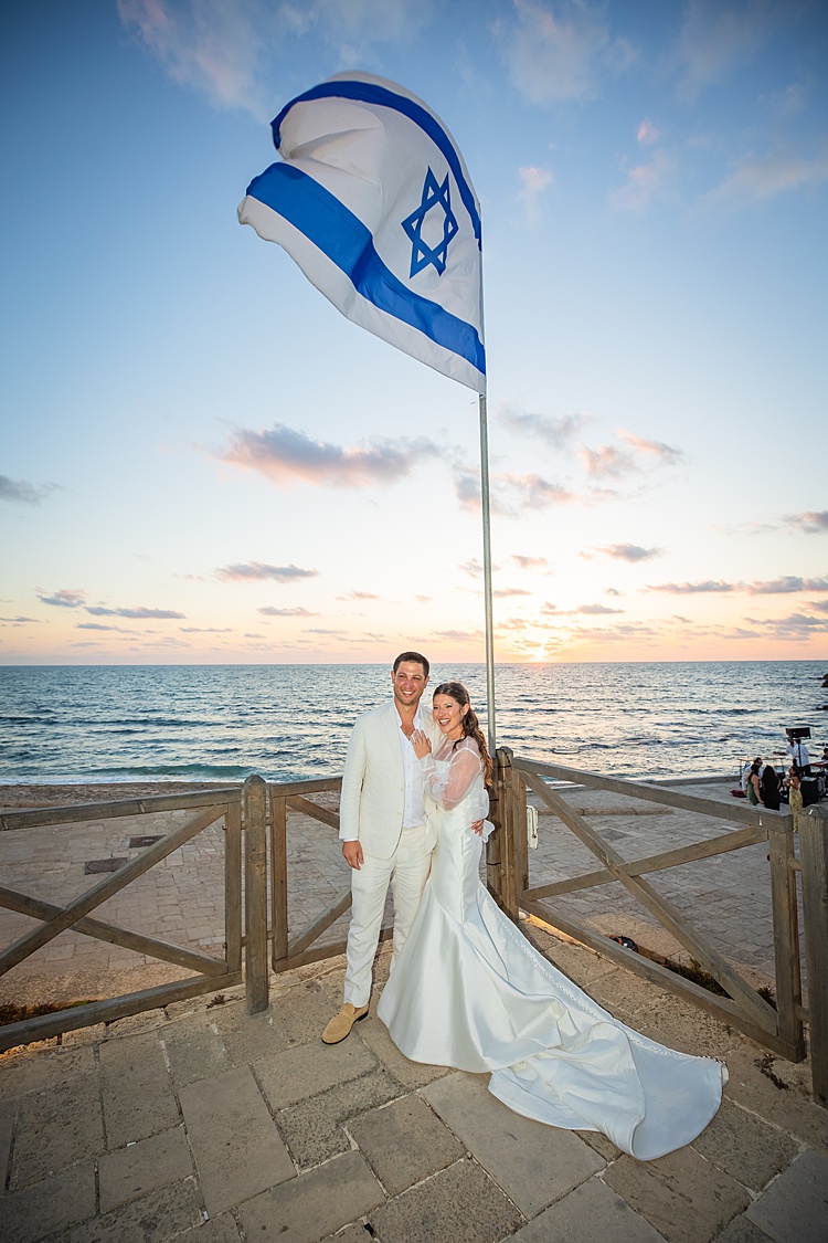 Diana and Craig, Caesar Yam, Caesarea, Israel