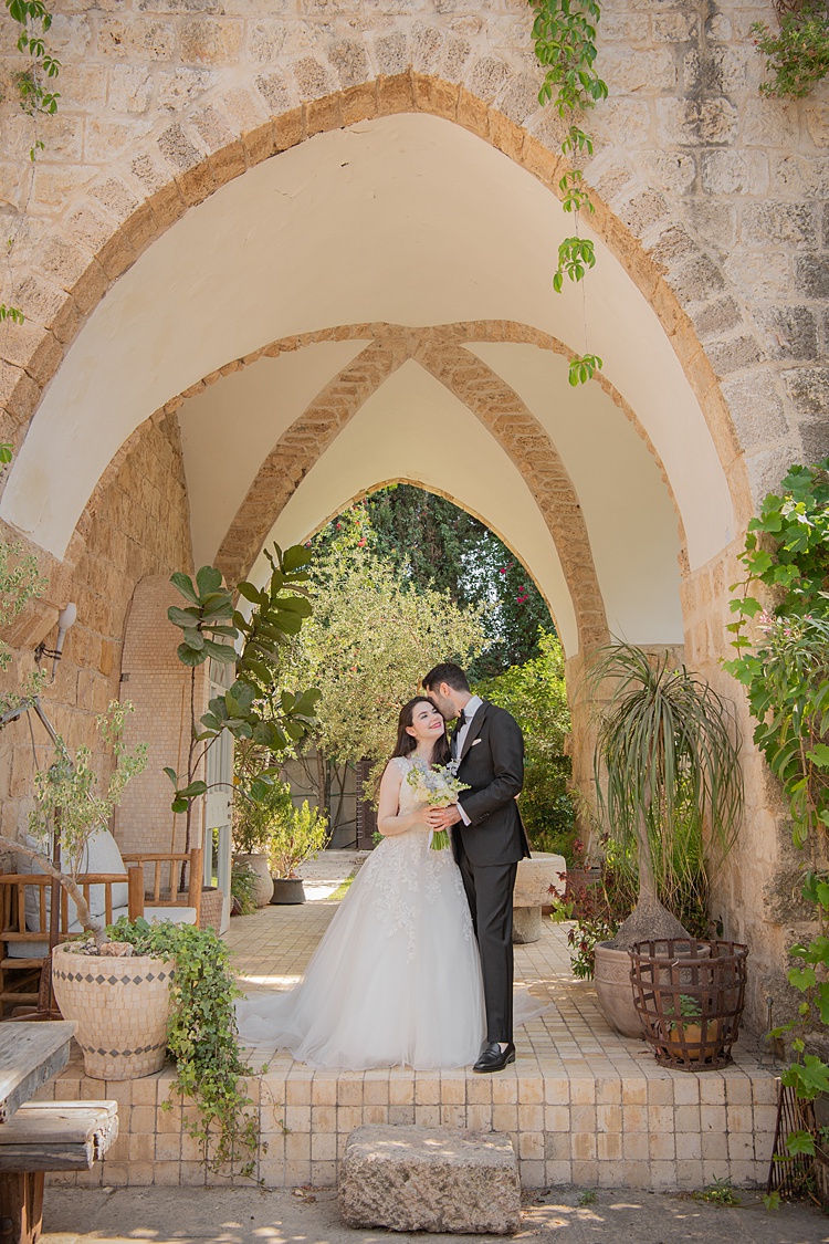 Danielle and Alex, Caesar Yam, Caesarea, Israel