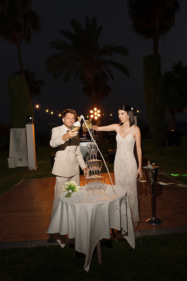 Noa and Idan, Columbia Beach Resort, Pissouri, Cyprus