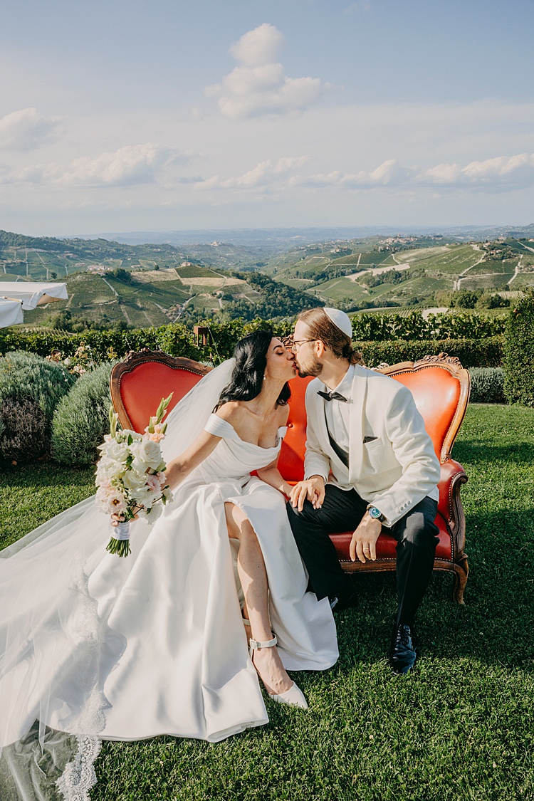Deborah and Stephan, La Torricella, Monforte d’Alba, Italy