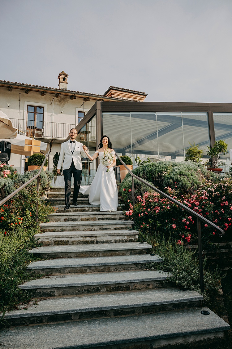 Deborah and Stephan, La Torricella, Monforte d’Alba, Italy